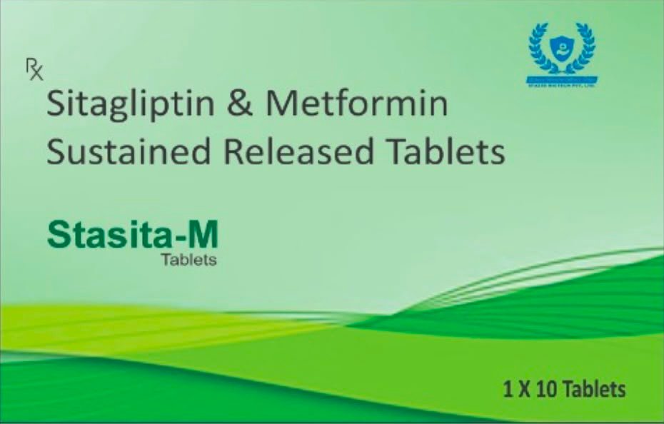 Stasita - M 50/1000 Tablets (Sitagliptin Phosphate & Metformin Hydrochloride ER Tablets)